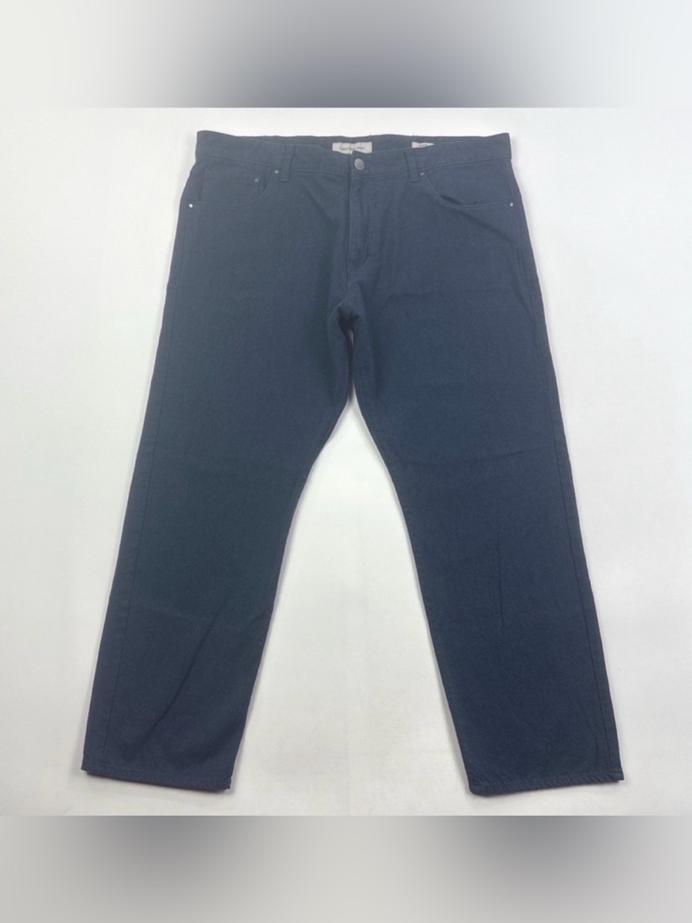 Calvin Klein CK Straight Leg Mens 40x30 Jeans Dark Blue Stretch (39x28 Actual)